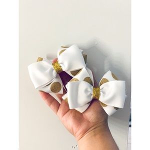 Pair of baby hair ties